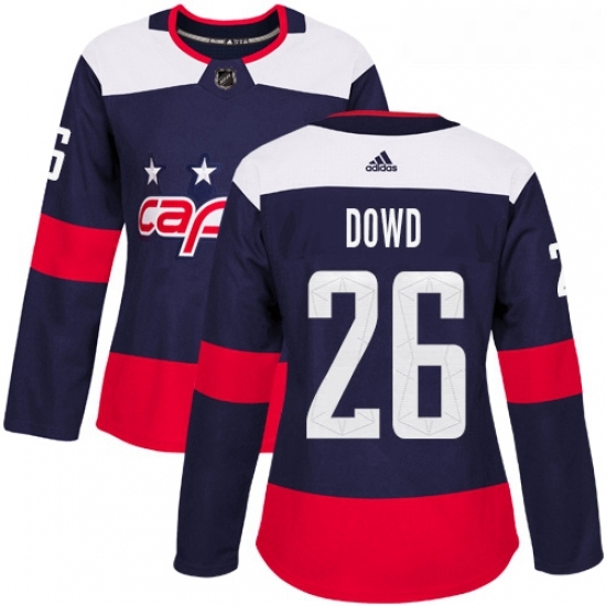 Womens Adidas Washington Capitals 26 Nic Dowd Authentic Navy Blue 2018 Stadium Series NHL Jersey Womens Adidas Washington Capitals 26 Nic Dowd Authentic Navy Blue 2018 Stadium Series NHL Jersey
