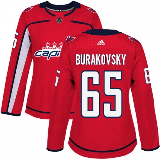 Womens Adidas Washington Capitals 65 Andre Burakovsky Premier Red Home NHL Jersey Womens Adidas Washington Capitals 65 Andre Burakovsky Premier Red Home NHL Jersey