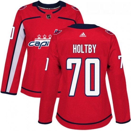 Womens Adidas Washington Capitals 70 Braden Holtby Premier Red Home NHL Jersey Womens Adidas Washington Capitals 70 Braden Holtby Premier Red Home NHL Jersey