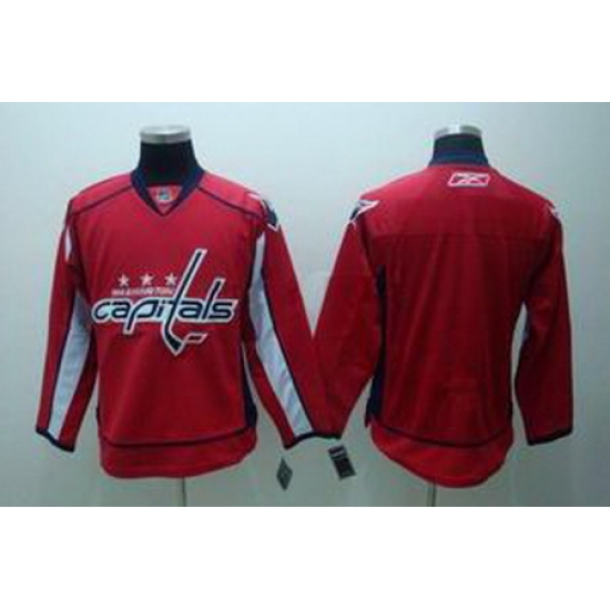 KIDS Washington Capitals blank red jerseys KIDS Washington Capitals blank red jerseys