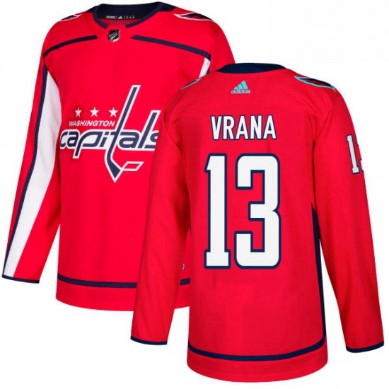 Youth Adidas Washington Capitals 13 Jakub Vrana Premier Red Home NHL Jersey Youth Adidas Washington Capitals 13 Jakub Vrana Premier Red Home NHL Jersey