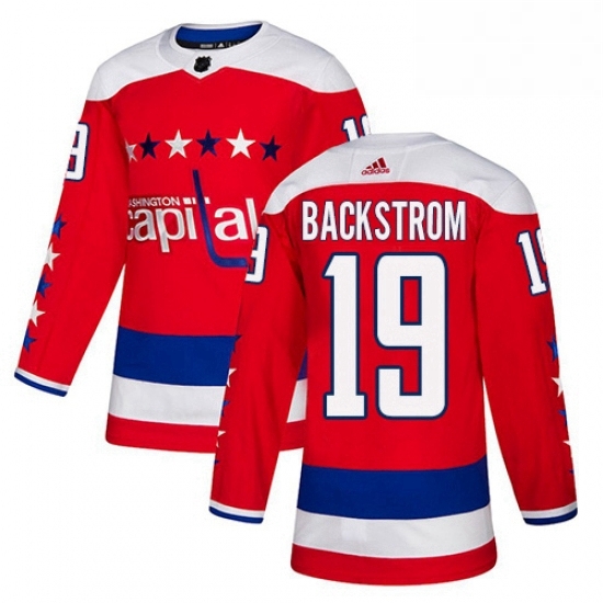 Youth Adidas Washington Capitals 19 Nicklas Backstrom Authentic Red Alternate NHL Jersey Youth Adidas Washington Capitals 19 Nicklas Backstrom Authentic Red Alternate NHL Jersey