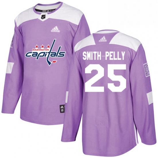 Youth Adidas Washington Capitals 25 Devante Smith Pelly Authentic Purple Fights Cancer Practice NHL Jersey Youth Adidas Washington Capitals 25 Devante Smith Pelly Authentic Purple Fights Cancer Practice NHL Jersey