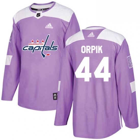 Youth Adidas Washington Capitals 44 Brooks Orpik Authentic Purple Fights Cancer Practice NHL Jersey Youth Adidas Washington Capitals 44 Brooks Orpik Authentic Purple Fights Cancer Practice NHL Jersey