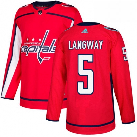 Youth Adidas Washington Capitals 5 Rod Langway Premier Red Home NHL Jersey Youth Adidas Washington Capitals 5 Rod Langway Premier Red Home NHL Jersey