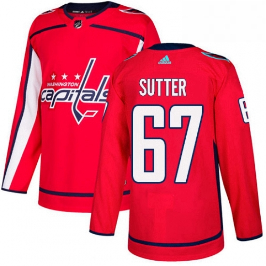 Youth Adidas Washington Capitals 67 Riley Sutter Premier Red Home NHL Jersey Youth Adidas Washington Capitals 67 Riley Sutter Premier Red Home NHL Jersey