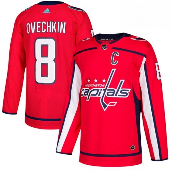 Youth Adidas Washington Capitals 8 Alex Ovechkin Authentic Red Home NHL Jersey Youth Adidas Washington Capitals 8 Alex Ovechkin Authentic Red Home NHL Jersey