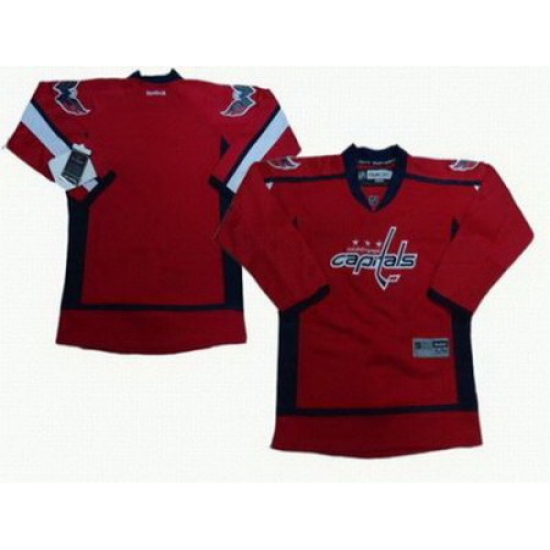 youth Washington Capitals blank red jerseys youth Washington Capitals blank red jerseys