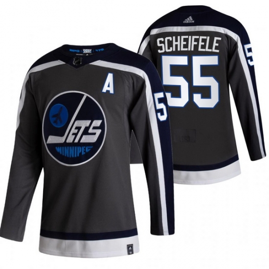 Men Winnipeg Jets 55 Mark Scheifele Black Adidas 2020 21 Reverse Retro Alternate NHL Jersey Men Winnipeg Jets 55 Mark Scheifele Black Adidas 2020 21 Reverse Retro Alternate NHL Jersey