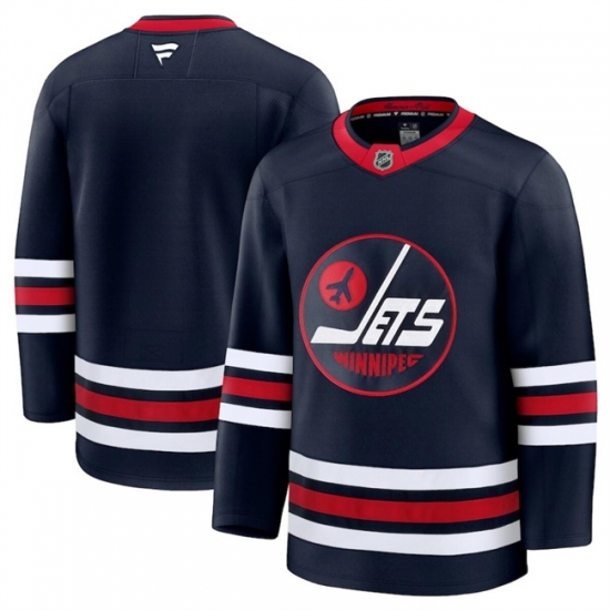 Men Winnipeg Jets Navy 2024 25 Alternate Stitched Hockey Jersey Men Winnipeg Jets Navy 2024 25 Alternate Stitched Hockey Jersey