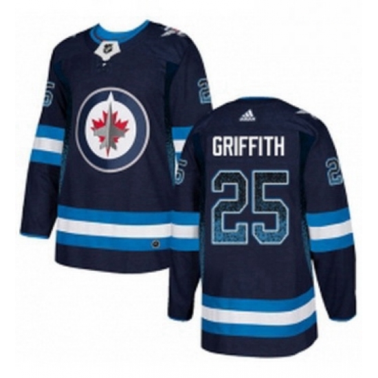 Mens Adidas Winnipeg Jets 25 Seth Griffith Authentic Navy Blue Drift Fashion NHL Jersey Mens Adidas Winnipeg Jets 25 Seth Griffith Authentic Navy Blue Drift Fashion NHL Jersey