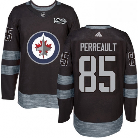 Mens Adidas Winnipeg Jets 85 Mathieu Perreault Premier Black 1917 2017 100th Anniversary NHL Jersey Mens Adidas Winnipeg Jets 85 Mathieu Perreault Premier Black 1917 2017 100th Anniversary NHL Jersey