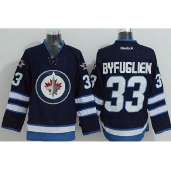 Winnipeg Jets #33 Dustin Byfuglien Stitched Dark Blue NHL Jersey Winnipeg Jets #33 Dustin Byfuglien Stitched Dark Blue NHL Jersey