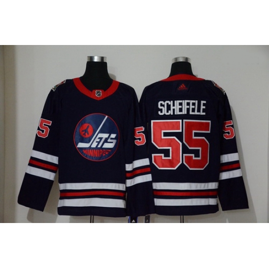 Winnipeg Jets 55 Mark Sceifele Navy 2019 Heritage Classic Breakaway Adidas Jersey Winnipeg Jets 55 Mark Sceifele Navy 2019 Heritage Classic Breakaway Adidas Jersey