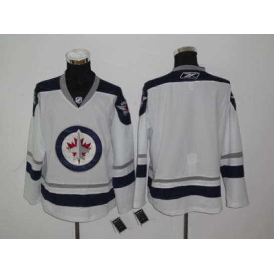 Winnipeg Jets Blank white color ice Hockey Winnipeg Jets Blank white color ice Hockey