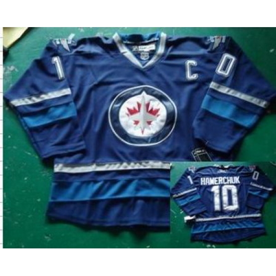 nhl 2012 new JETS #10 Dale Hawerchuk blue nhl 2012 new JETS #10 Dale Hawerchuk blue