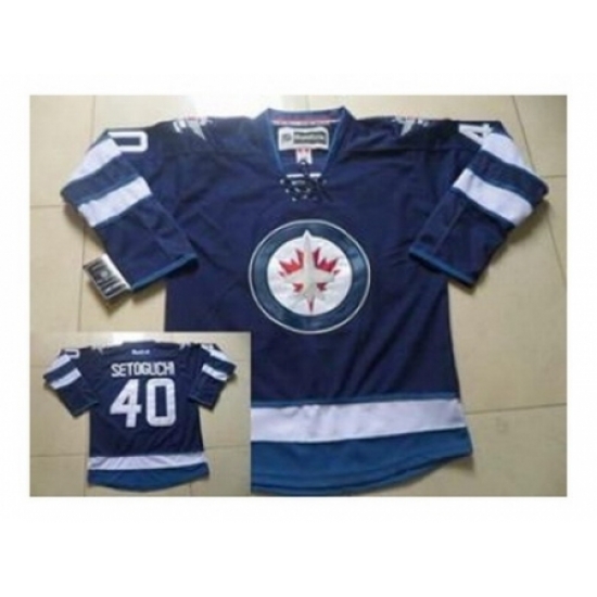 nhl jerseys Winnipeg jets #40 setoguchi blue nhl jerseys Winnipeg jets #40 setoguchi blue