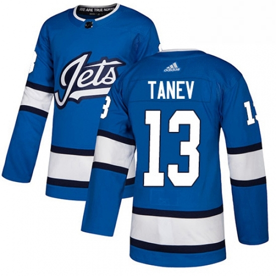 Youth Adidas Winnipeg Jets 13 Brandon Tanev Authentic Blue Alternate NHL Jersey Youth Adidas Winnipeg Jets 13 Brandon Tanev Authentic Blue Alternate NHL Jersey