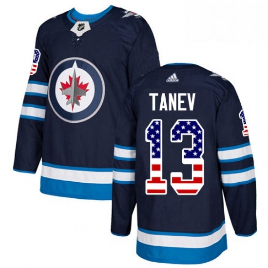 Youth Adidas Winnipeg Jets 13 Brandon Tanev Authentic Navy Blue USA Flag Fashion NHL Jersey Youth Adidas Winnipeg Jets 13 Brandon Tanev Authentic Navy Blue USA Flag Fashion NHL Jersey