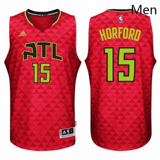 Atlanta Hawks 15 Al Horford New Swingman Alternative Red Jersey Atlanta Hawks 15 Al Horford New Swingman Alternative Red Jersey
