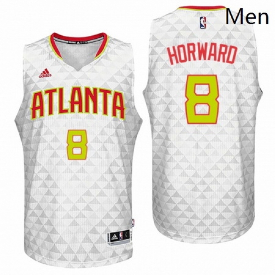Atlanta Hawks 8 Dwight Howard 2016 Home White New Swingman Jersey Atlanta Hawks 8 Dwight Howard 2016 Home White New Swingman Jersey