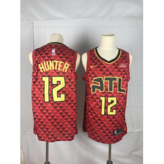 Hawks 12 De 27Andre Hunter Red Nike Swingman Jersey Hawks 12 De 27Andre Hunter Red Nike Swingman Jersey
