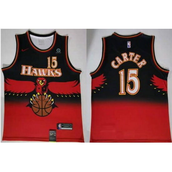 Men Atlanta Hawks Hawks 15 Vince Carter Red Nike Throwback S Men Atlanta Hawks Hawks 15 Vince Carter Red Nike Throwback S