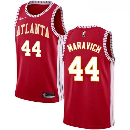 Womens Nike Atlanta Hawks 44 Pete Maravich Swingman Red NBA Jersey Statement Edition Womens Nike Atlanta Hawks 44 Pete Maravich Swingman Red NBA Jersey Statement Edition