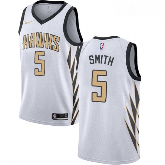 Womens Nike Atlanta Hawks 5 Josh Smith Swingman White NBA Jersey City Edition Womens Nike Atlanta Hawks 5 Josh Smith Swingman White NBA Jersey City Edition