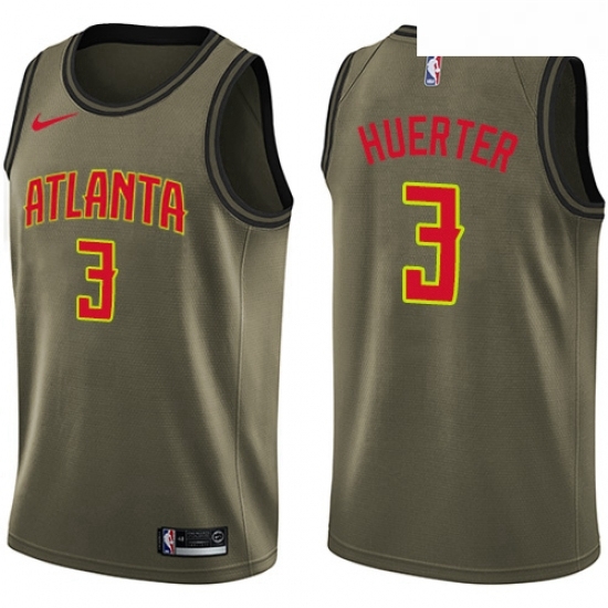 Youth Nike Atlanta Hawks 3 Kevin Huerter Swingman Green Salute to Service NBA Jersey Youth Nike Atlanta Hawks 3 Kevin Huerter Swingman Green Salute to Service NBA Jersey