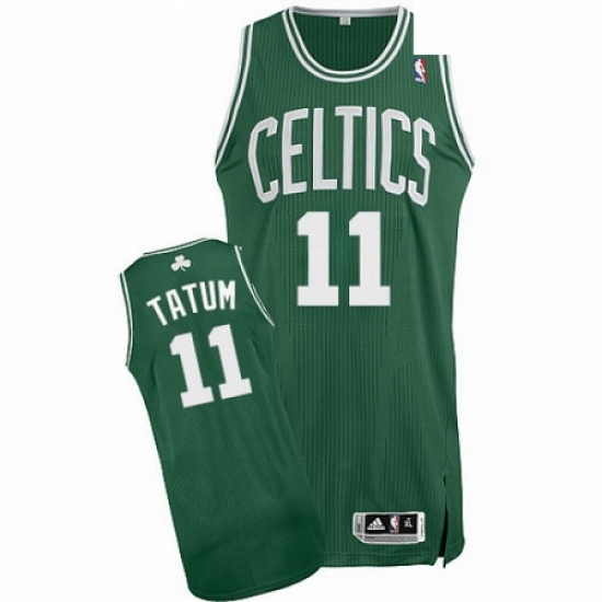 Boston Celtics 11 Jayson Tatum Green Stitched NBA Jersey Boston Celtics 11 Jayson Tatum Green Stitched NBA Jersey