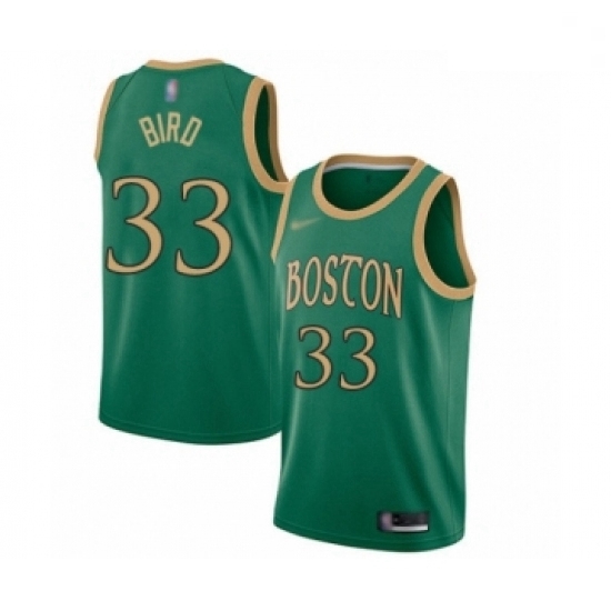 Celtics 33 Larry Bird Green Basketball Swingman City Edition 2019 20 Jersey Celtics 33 Larry Bird Green Basketball Swingman City Edition 2019 20 Jersey