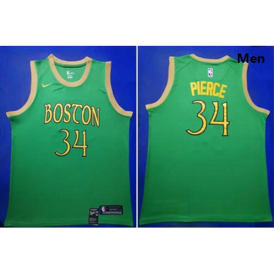 Celtics 34 Paul Pierce Green 2019 20 City Edition Swingman Jersey Celtics 34 Paul Pierce Green 2019 20 City Edition Swingman Jersey