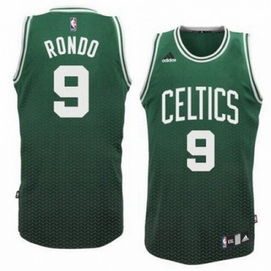 Celtics 9 Rajon Rondo Green Resonate Fashion Swingman Stitched NBA Jersey Celtics 9 Rajon Rondo Green Resonate Fashion Swingman Stitched NBA Jersey