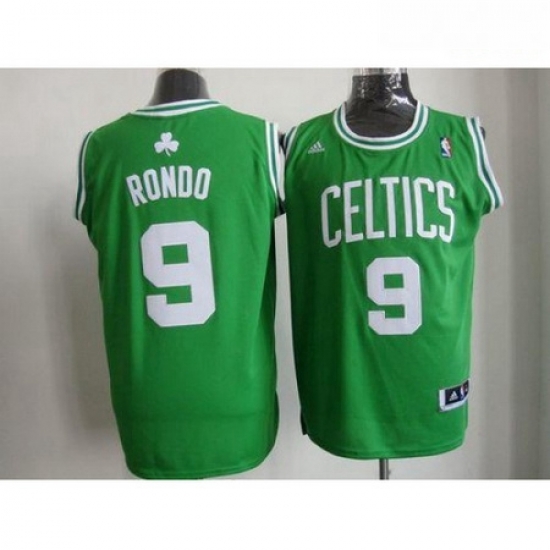Celtics 9 Rajon Rondo Stitched Green White Number NBA Jersey Celtics 9 Rajon Rondo Stitched Green White Number NBA Jersey
