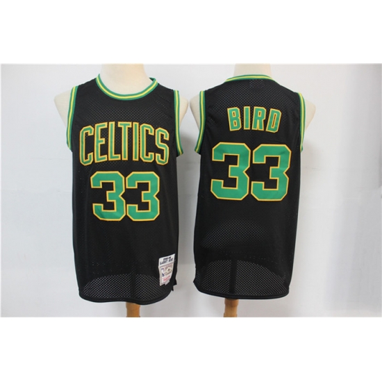 Celtics Bape 33 Larry Bird Black Hardwood Classics Jersey Celtics Bape 33 Larry Bird Black Hardwood Classics Jersey