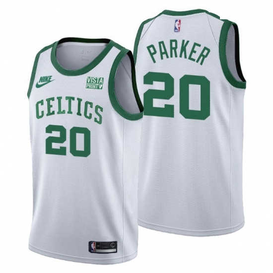 Men Boston Celtics 20 Jabari Parker Men Nike Releases Classic Edition NBA 75th Anniversary Jersey White Men Boston Celtics 20 Jabari Parker Men Nike Releases Classic Edition NBA 75th Anniversary Jersey White