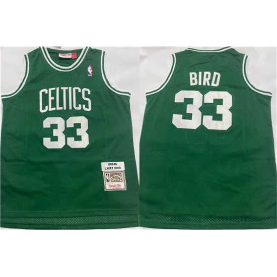 Men Boston Celtics 33 Larry Bird 1995 96 Green Throwback Stitched Jersey Men Boston Celtics 33 Larry Bird 1995 96 Green Throwback Stitched Jersey