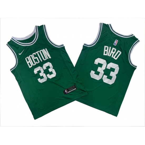 Men Boston Celtics 33 Larry Bird Green Stitched Basketball Jersey Men Boston Celtics 33 Larry Bird Green Stitched Basketball Jersey