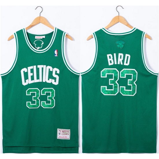 Men Boston Celtics 33 Larry Bird Green Throwback Basketball Jersey Men Boston Celtics 33 Larry Bird Green Throwback Basketball Jersey