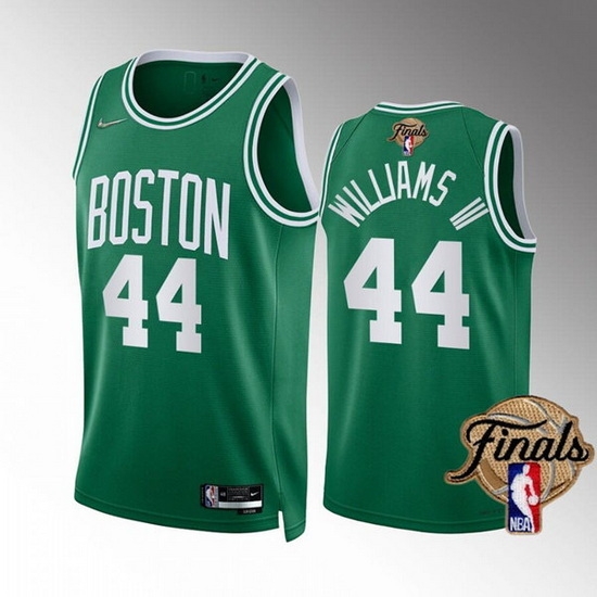 Men Boston Celtics 44 Robert Williams III 2022 Green NBA Finals Stitched Jersey Men Boston Celtics 44 Robert Williams III 2022 Green NBA Finals Stitched Jersey