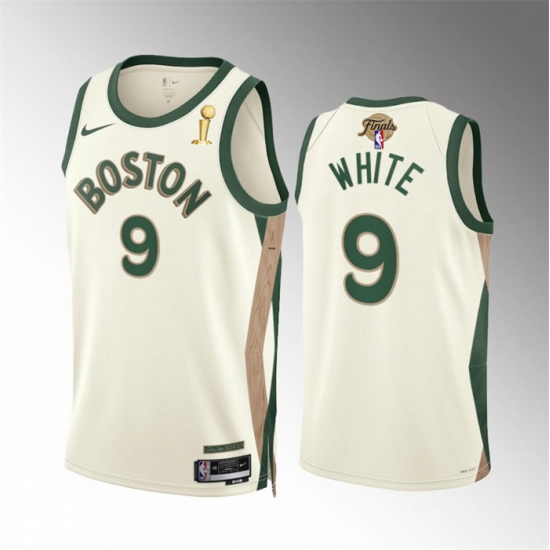 Men Boston Celtics 9 Derrick White 2024 Finals Champions City Edition Stitched Basketball Jersey Men Boston Celtics 9 Derrick White 2024 Finals Champions City Edition Stitched Basketball Jersey