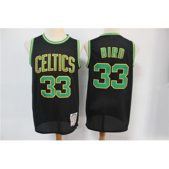 Men Boston Celtics Bape 33 Larry Bird Black Hardwood Classics Jersey Men Boston Celtics Bape 33 Larry Bird Black Hardwood Classics Jersey