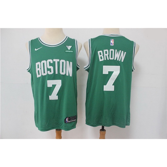 Men Boston Celtics Jaylen Brown 7 Green NBA New Nike Swingman jersey Men Boston Celtics Jaylen Brown 7 Green NBA New Nike Swingman jersey