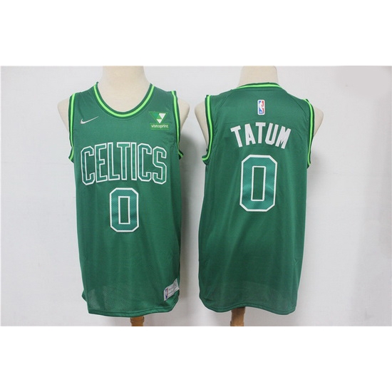 Men Boston Celtics Jayson Tatum 0 Green NBA New Swinman jersey Men Boston Celtics Jayson Tatum 0 Green NBA New Swinman jersey