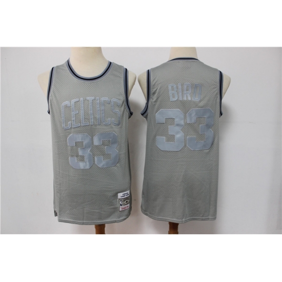 Men Boston Celtics Larry Bird 33 Gray Hardwood Classic Michell&Ness Limited Jersey Men Boston Celtics Larry Bird 33 Gray Hardwood Classic Michell&Ness Limited Jersey