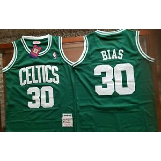 Men Boston Celtis Len Bias Green Hardwood Classic Mitchell Ness Jersey Men Boston Celtis Len Bias Green Hardwood Classic Mitchell Ness Jersey