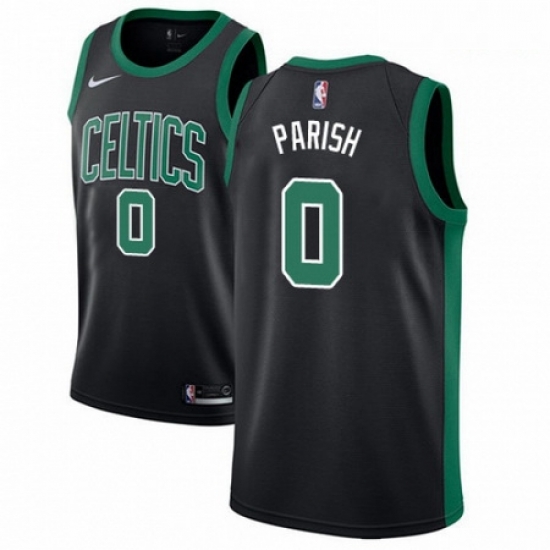 Mens Adidas Boston Celtics 0 Robert Parish Swingman Black NBA Jersey Statement Edition Mens Adidas Boston Celtics 0 Robert Parish Swingman Black NBA Jersey Statement Edition
