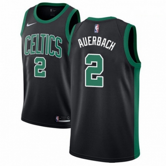 Mens Adidas Boston Celtics 2 Red Auerbach Authentic Black NBA Jersey Statement Edition Mens Adidas Boston Celtics 2 Red Auerbach Authentic Black NBA Jersey Statement Edition