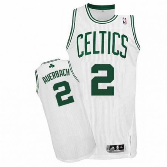 Mens Adidas Boston Celtics 2 Red Auerbach Authentic White Home NBA Jersey Mens Adidas Boston Celtics 2 Red Auerbach Authentic White Home NBA Jersey
